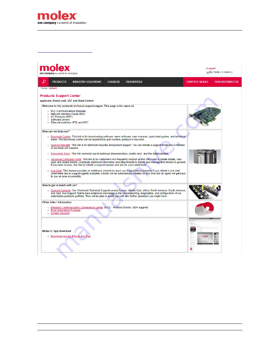 molex Brad HarshIO 600 Скачать руководство пользователя страница 69