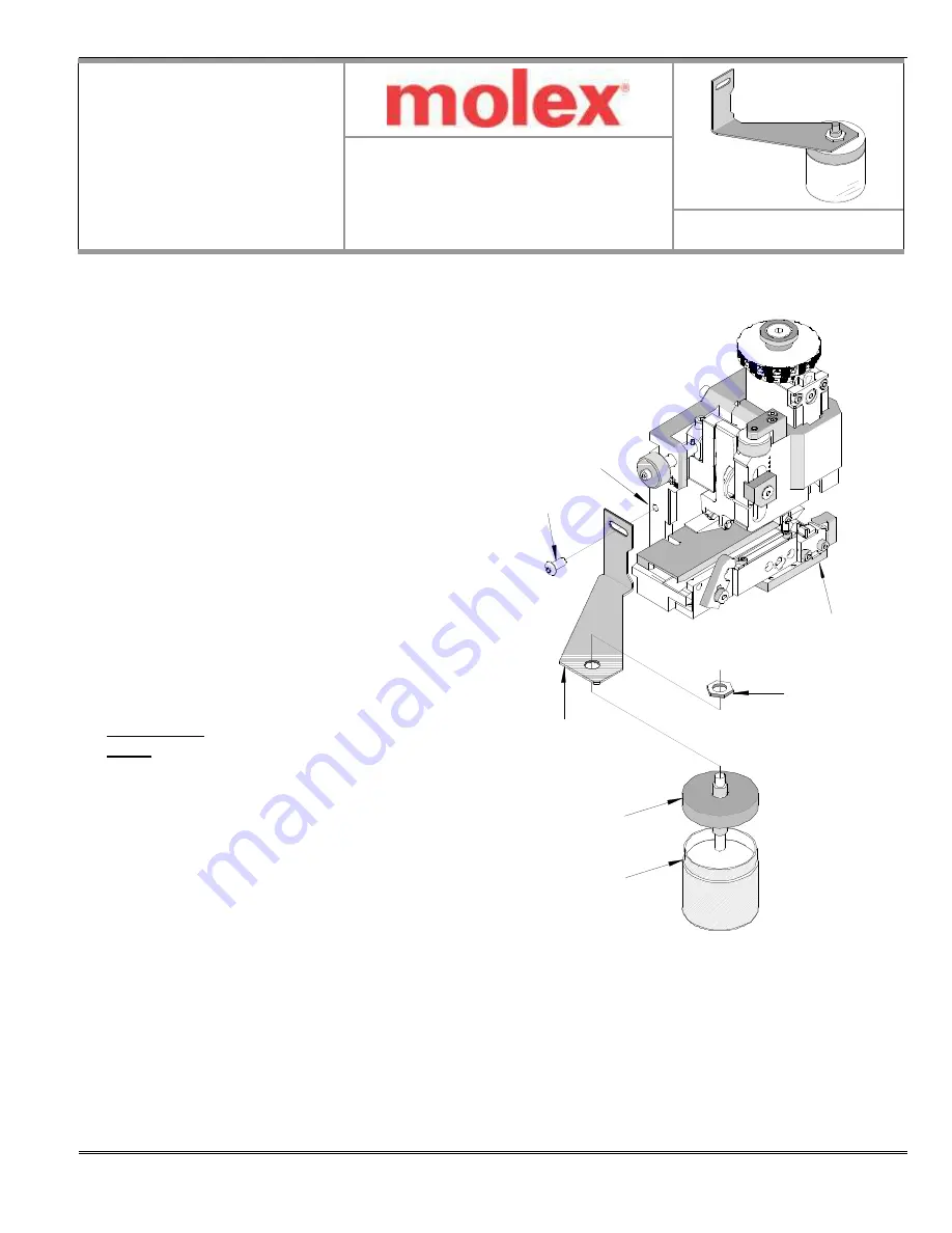 molex FineAdjust APPLICATOR Скачать руководство пользователя страница 50