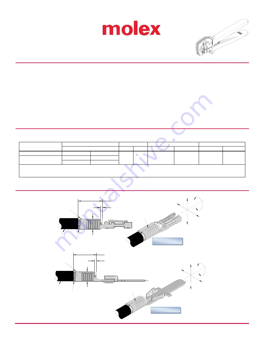 molex PremiumGrade 63827-1700 Скачать руководство пользователя страница 1