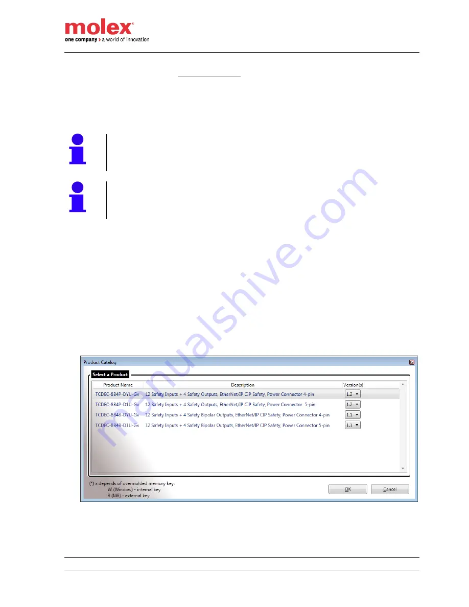 molex TCDEC-8B4B-D1U-G8 Скачать руководство пользователя страница 136