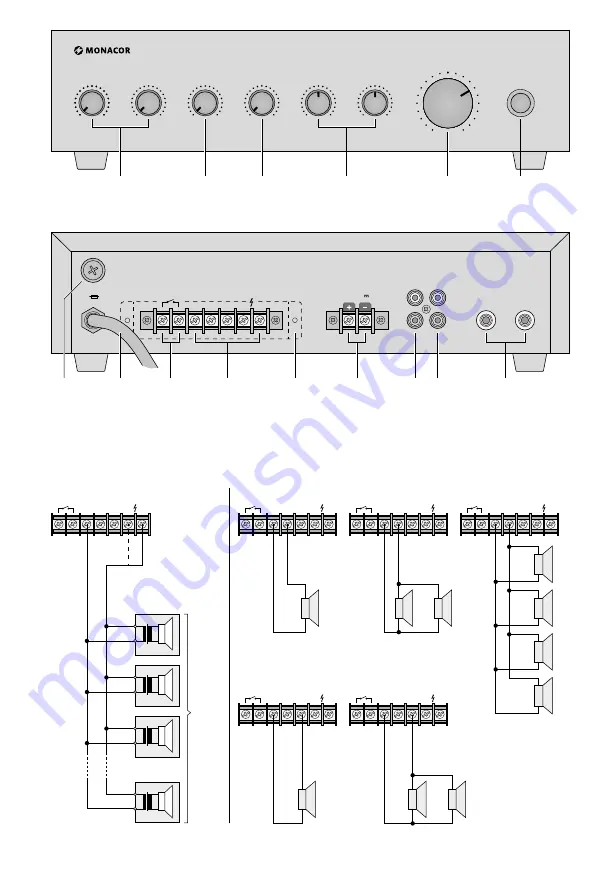 Monacor 0179480 Instruction Manual Download Page 3