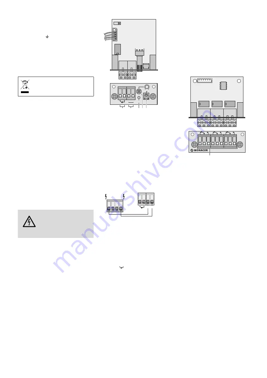 Monacor PA-1960 Instruction Manual Download Page 8