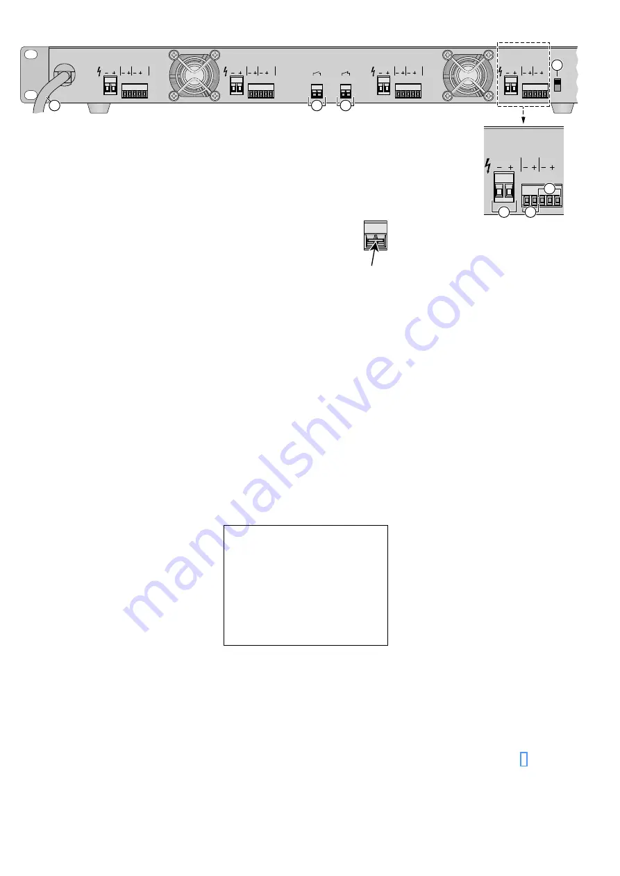 Monacor PA-4120D Instruction Manual Download Page 7