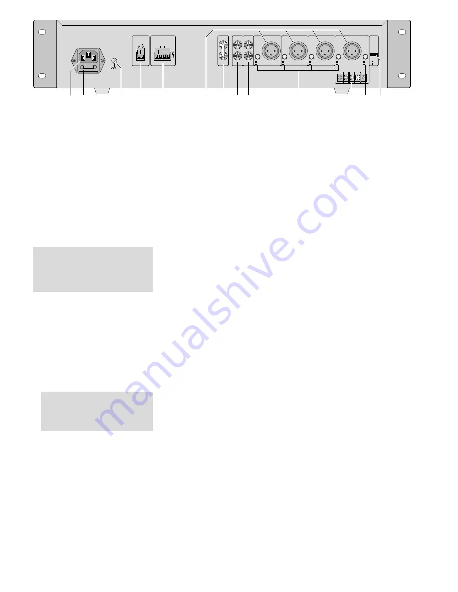 Monacor PA-900 Instruction Manual Download Page 13