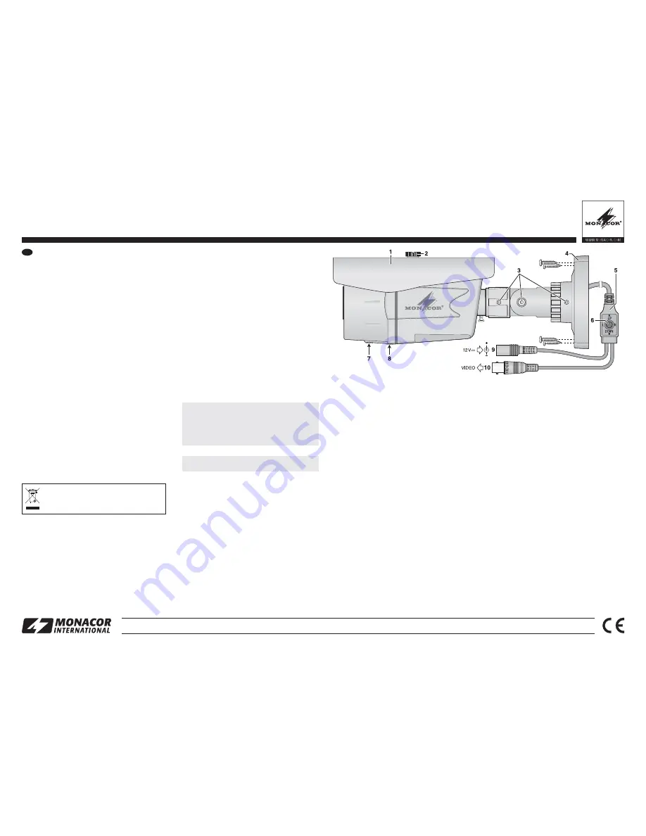 Monacor VIEWEX-640 Скачать руководство пользователя страница 2