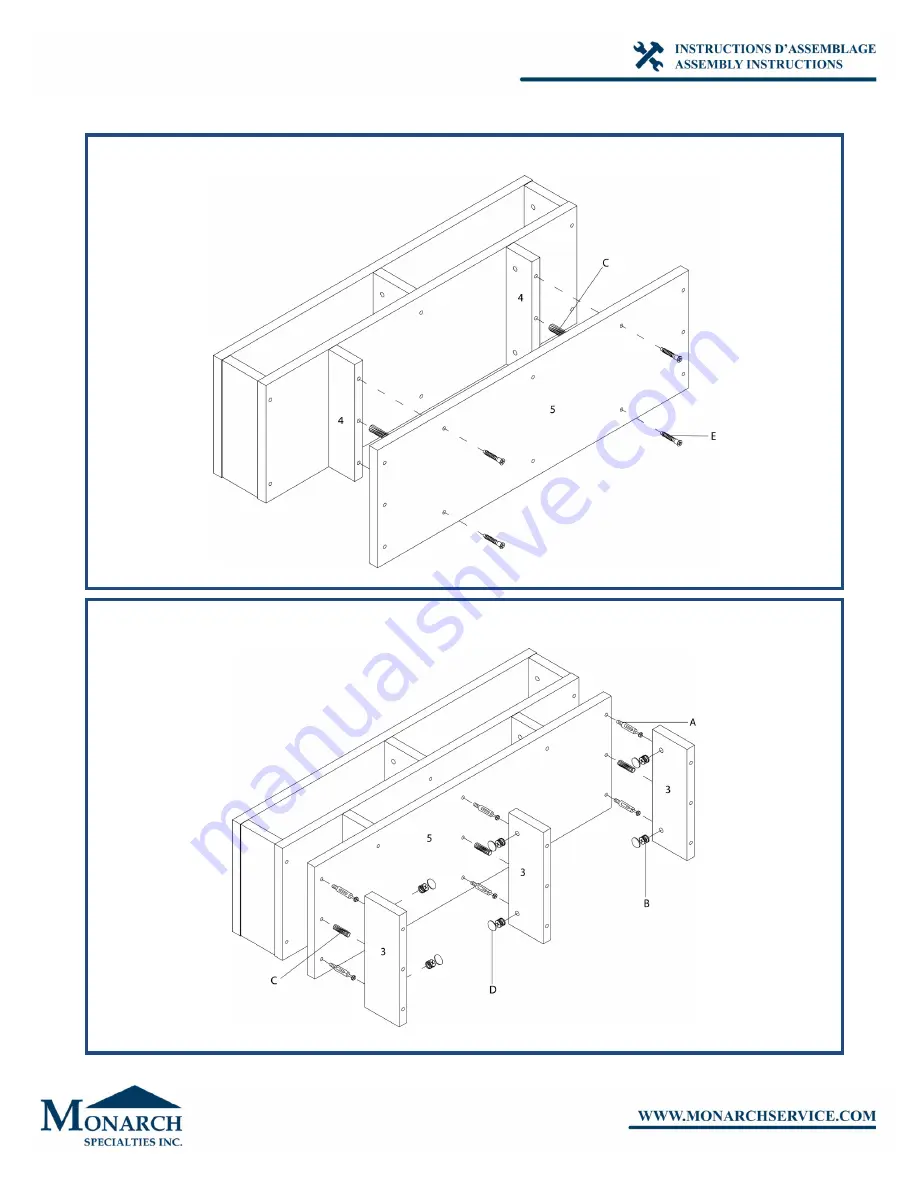 Monarch Specialties I 2460 Скачать руководство пользователя страница 9