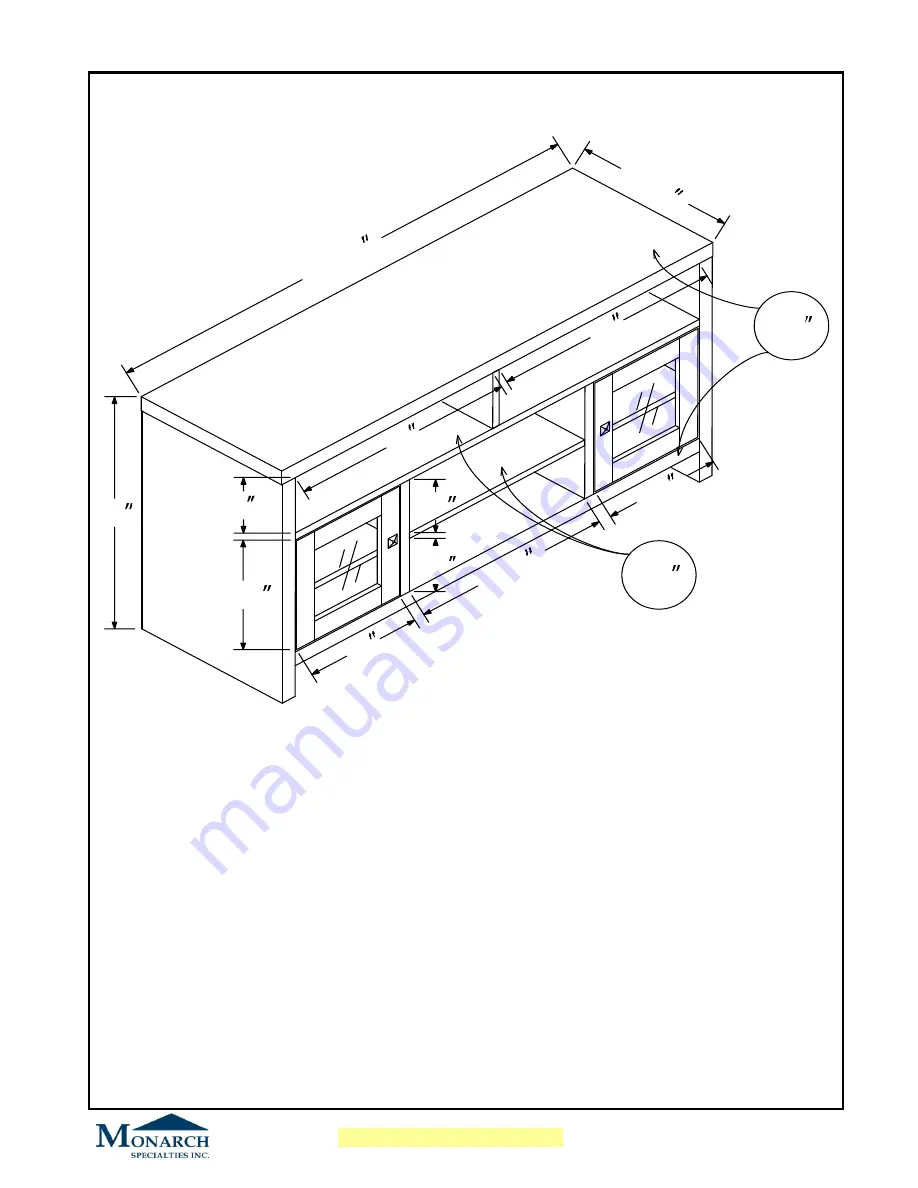 Monarch Specialties I 2704 Assembly Instructions Manual Download Page 9