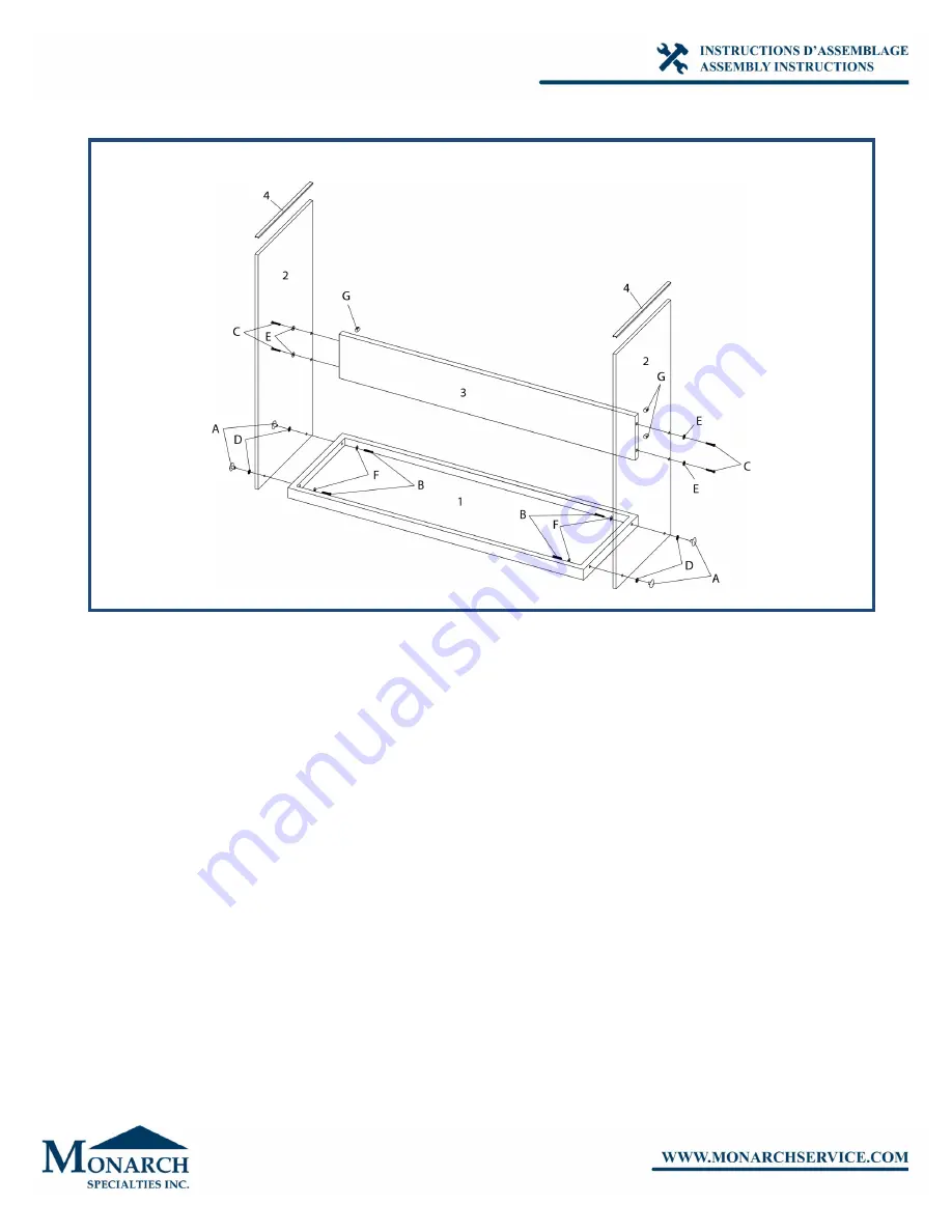 Monarch Specialties I 3055 Скачать руководство пользователя страница 6