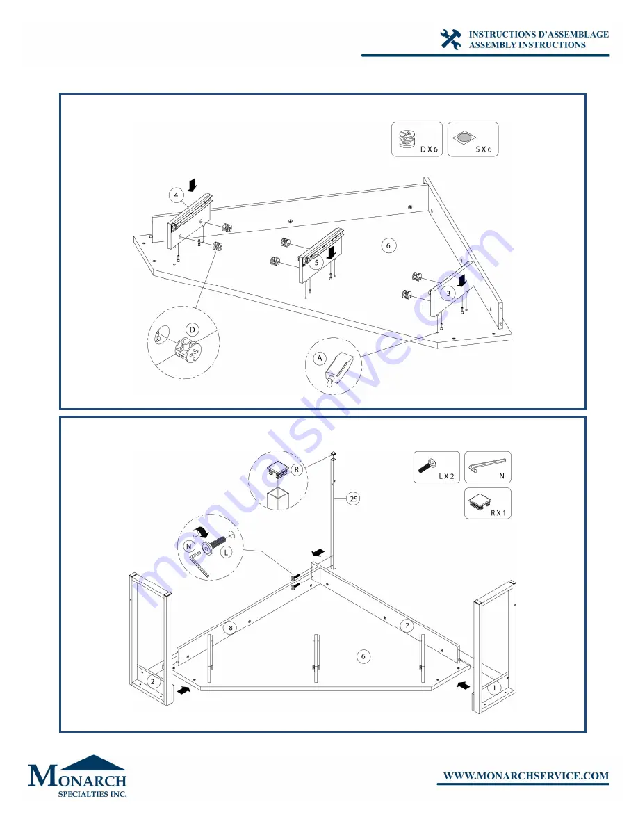 Monarch Specialties I 7514 Скачать руководство пользователя страница 15