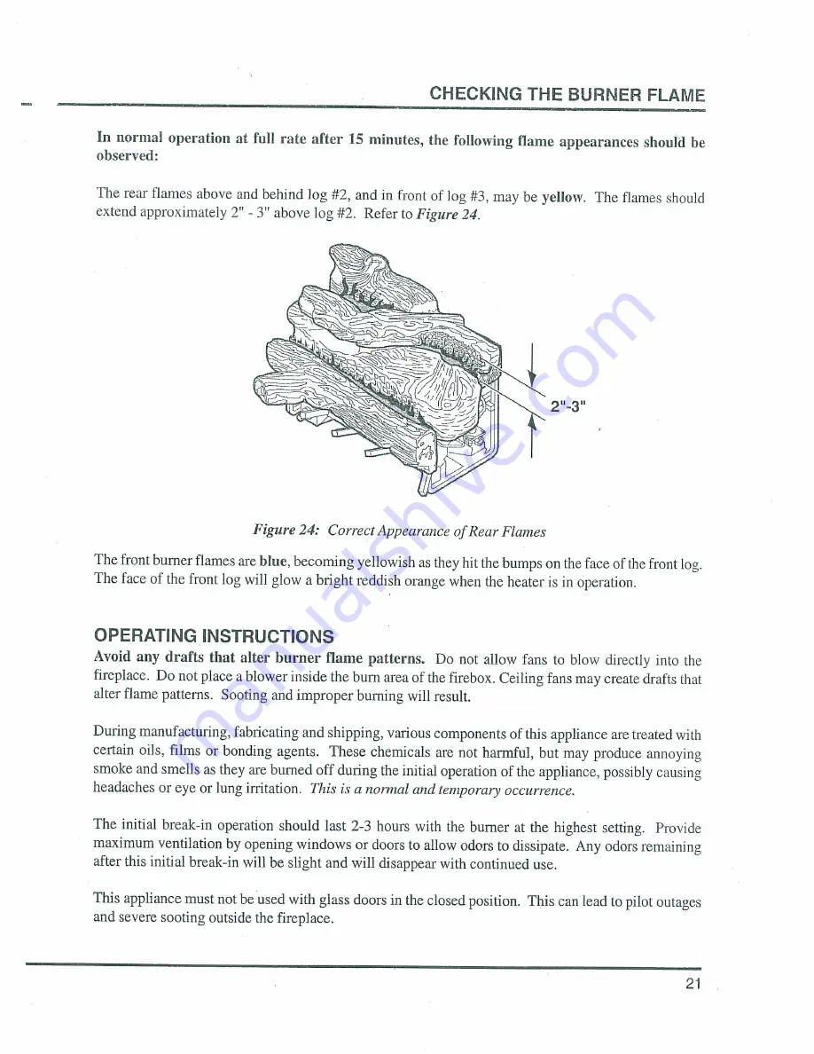 Monessen Hearth DFCC32 Скачать руководство пользователя страница 23