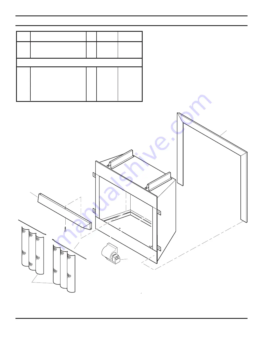 Monessen Hearth Magnum Unvented Vent-Free Fireboxes MCUF36D Installation And Operating Instructions Manual Download Page 15