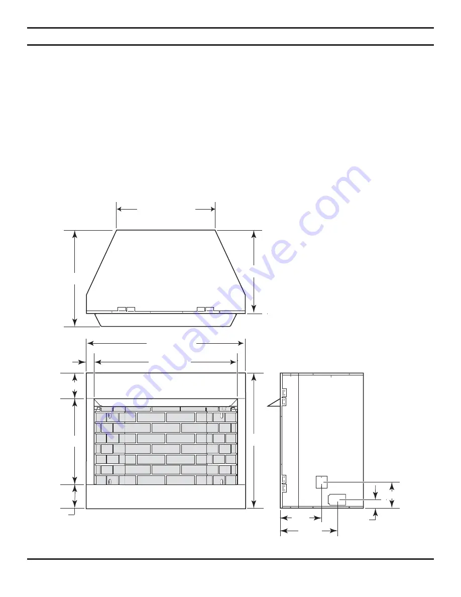 Monessen Hearth Unvented Vent-Free Fireboxes BUF400 Скачать руководство пользователя страница 6