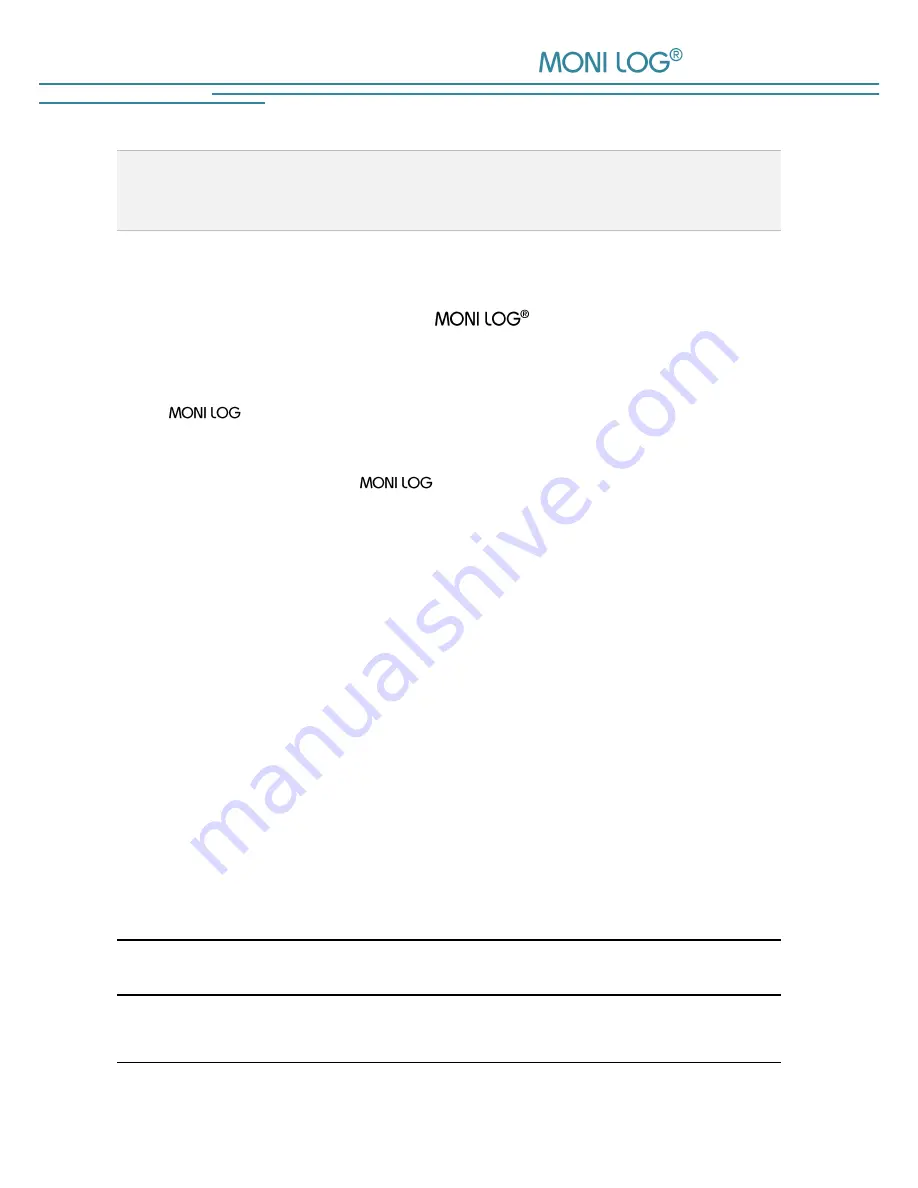 MONI LOG EnDal smart Instruction Manual Download Page 6