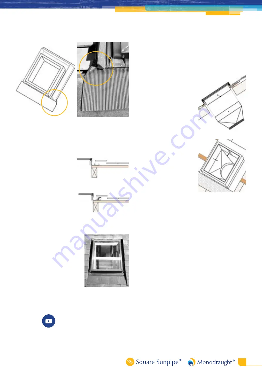 Monodraught Square Sunpipe Installation Instructions Download Page 2