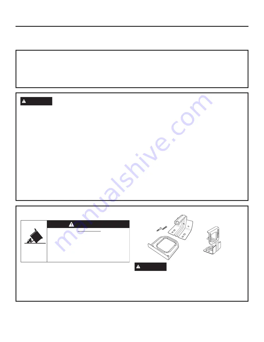 Monogram ZDP304NTSS Installation Instructions Manual Download Page 2