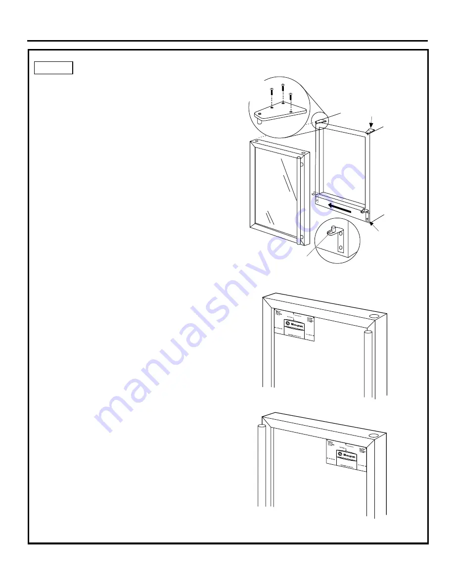 Monogram ZDWC240NBS Installation Instructions Manual Download Page 5