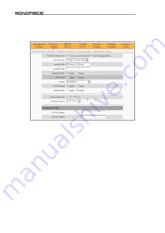 Monoprice MW368R Скачать руководство пользователя страница 36