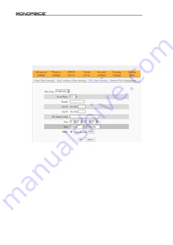 Monoprice MW368R User Manual Download Page 55