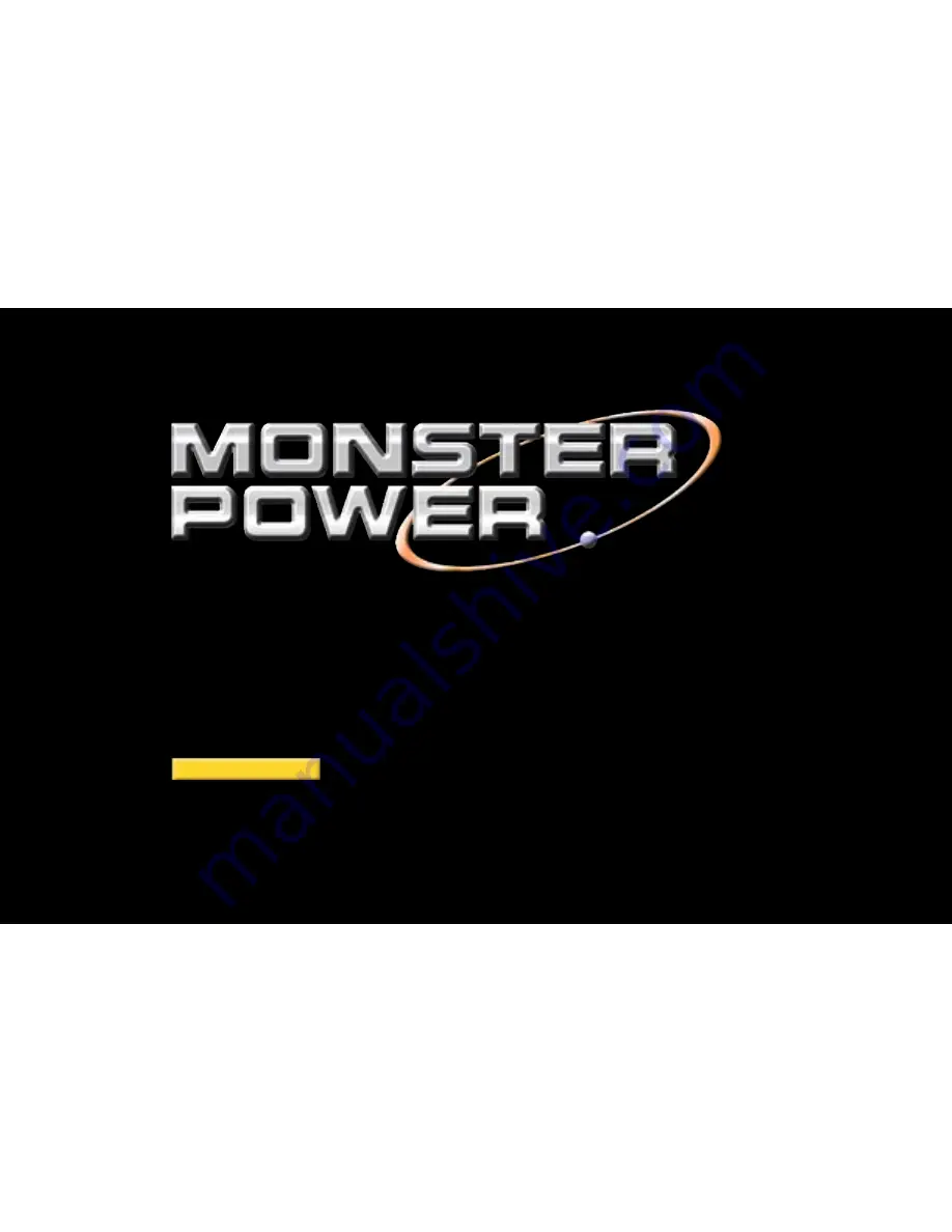 Monster Power Professional PowerCenter PRO 5100 Owner'S Manual Download Page 37