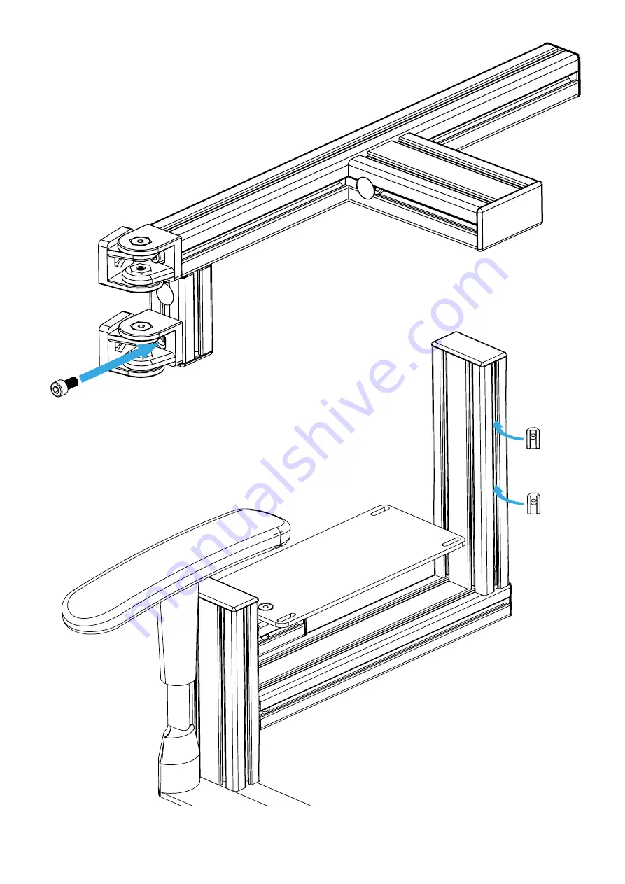 Monstertech CHAIR MOUNT KEYBOARD TRAY Instruction Manual Download Page 16