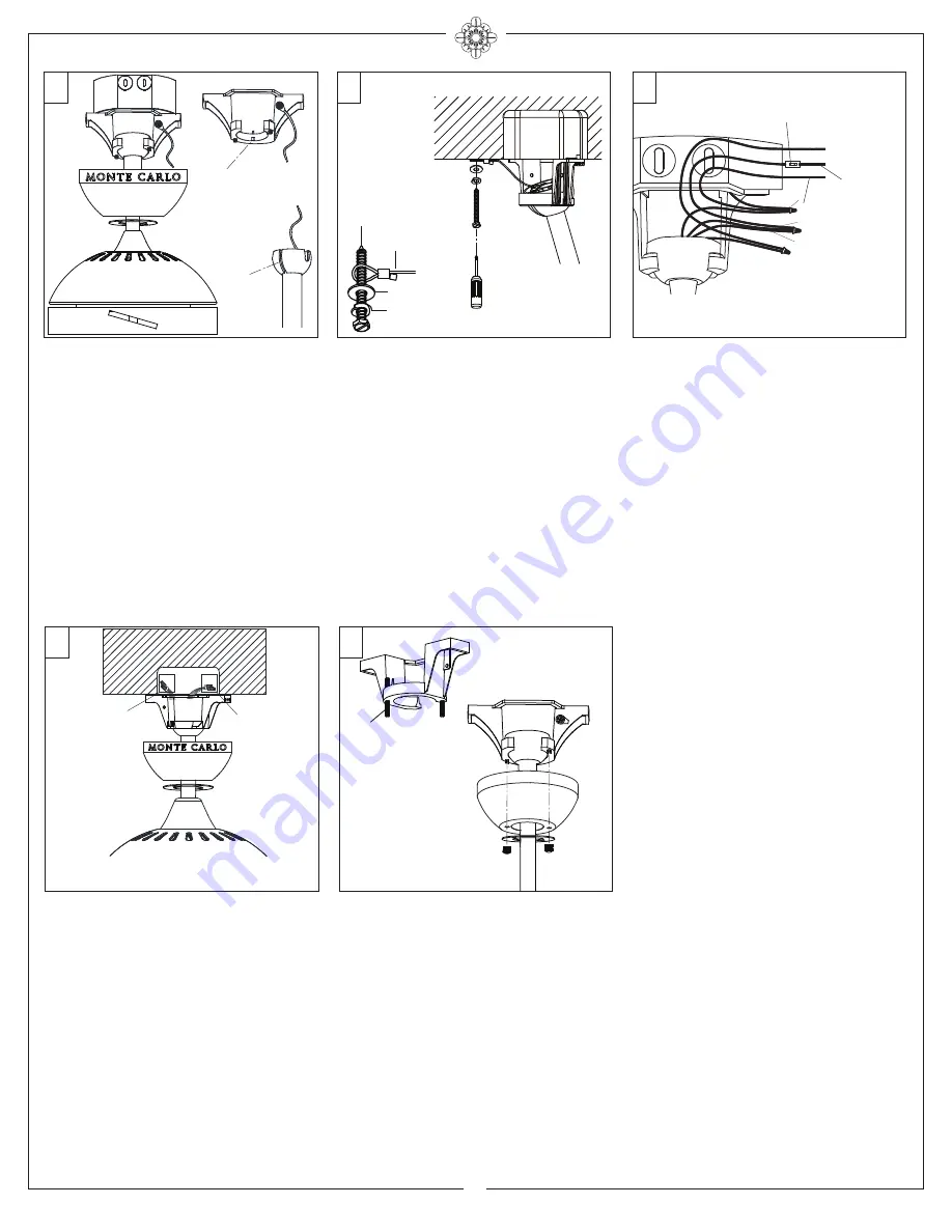 Monte Carlo Fan Company 5DIC52BKD-V1 Owner'S Manual And Installation Manual Download Page 4