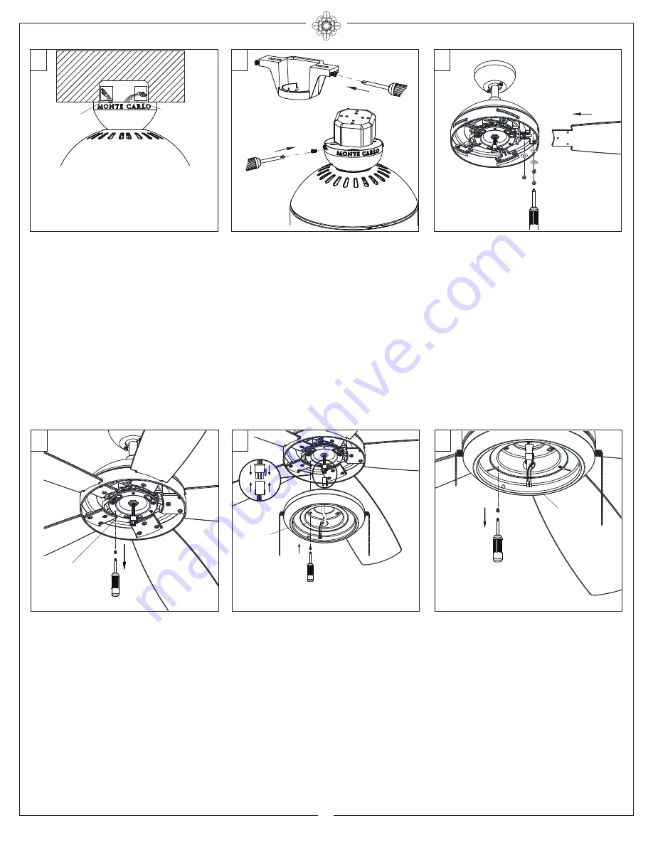 Monte Carlo Fan Company 5DIC52BKD-V1 Owner'S Manual And Installation Manual Download Page 6