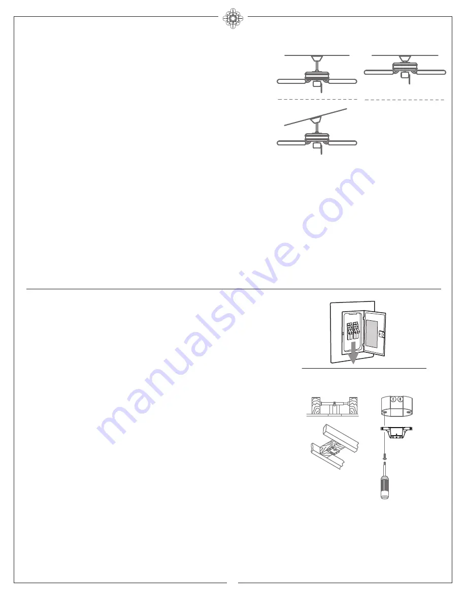 Monte Carlo Fan Company 5EM60 Series Owner'S Manual And Installation Manual Download Page 3