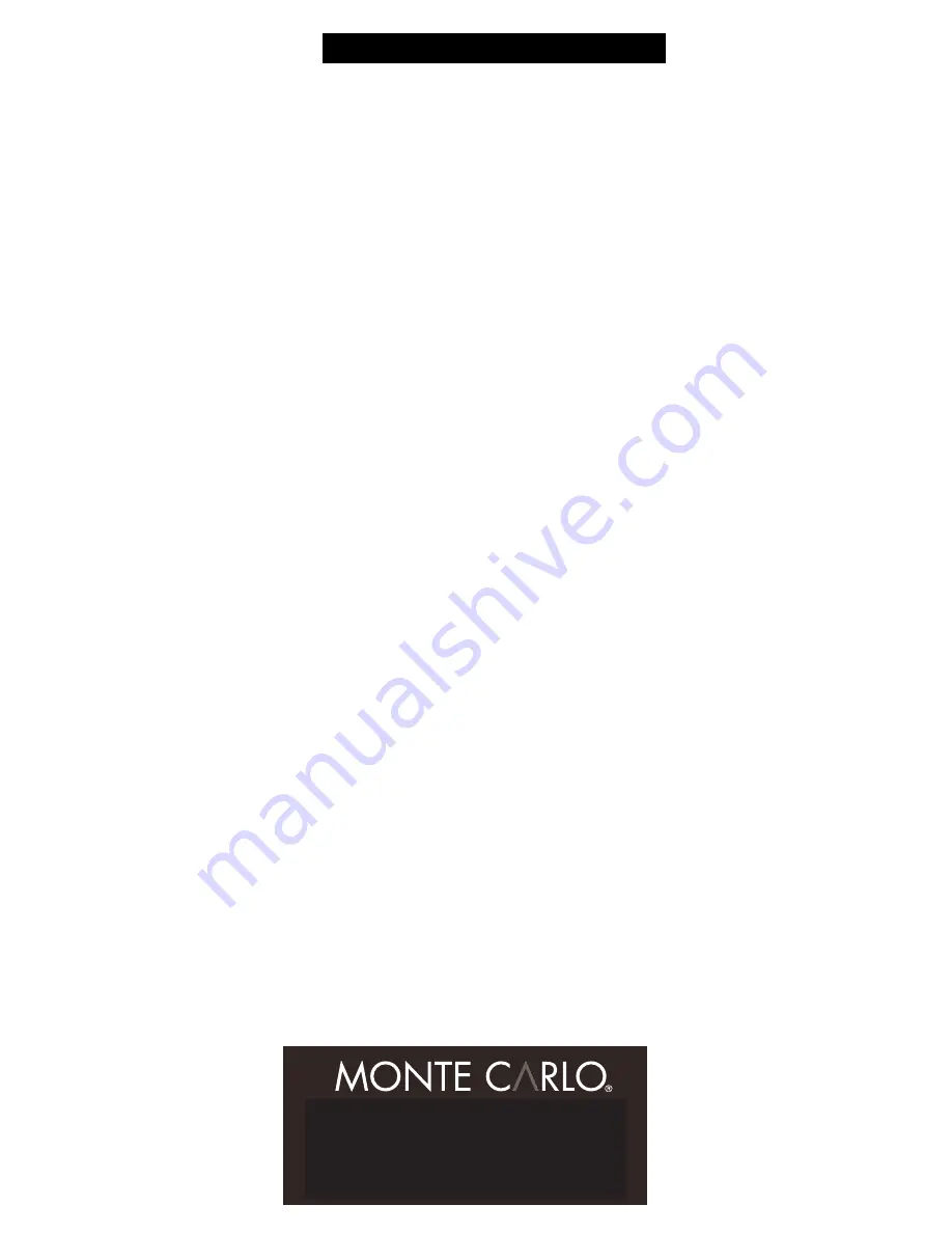 Monte Carlo Fan Company 5MMR54 D-L Series Installation Instructions Manual Download Page 6