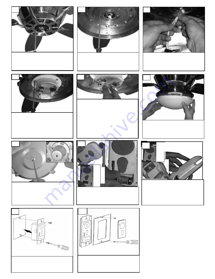 Monte Carlo Fan Company 5MMR54 D-L Series Installation Instructions Manual Download Page 10