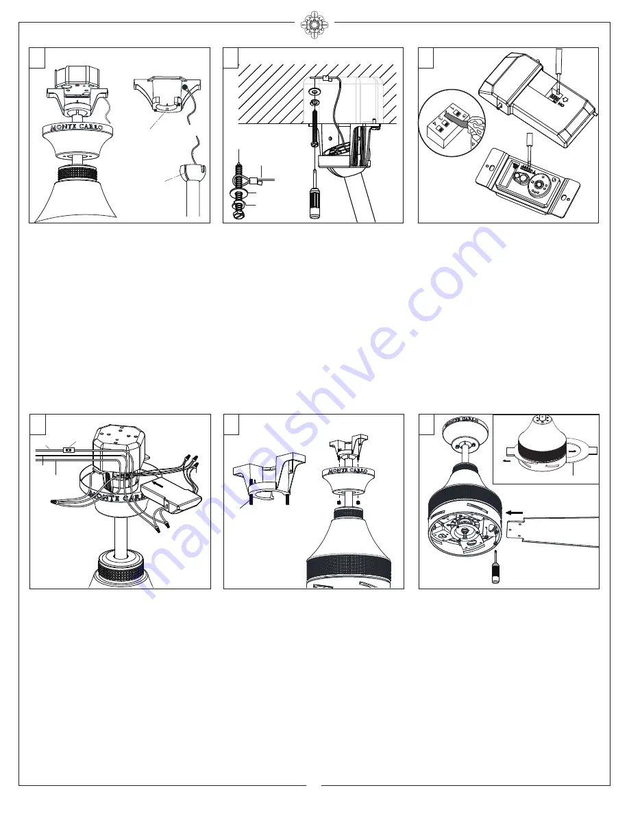 Monte Carlo Fan Company 5NKR52XXD Series Owner'S Manual And Installation Manual Download Page 4