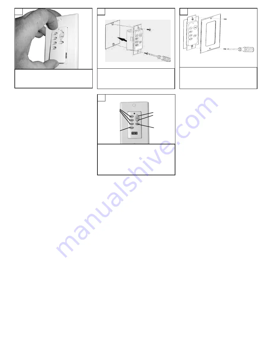 Monte Carlo Fan Company 5SWR54XXD Series Owner'S Manual Download Page 5