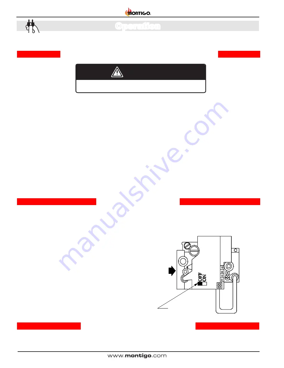 Montigo H38SVO-ST Series Installation & Maintenance Manual Download Page 14