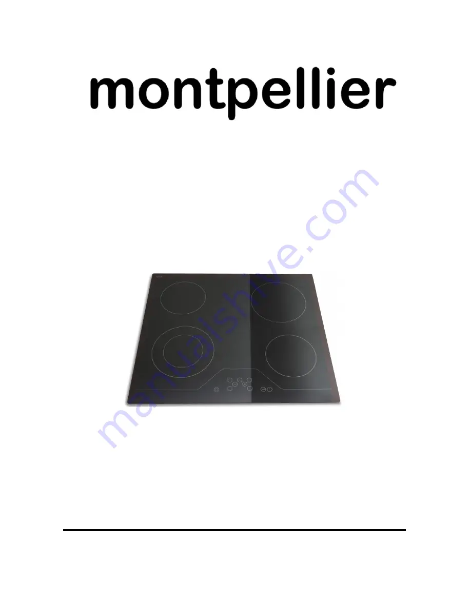 montpellier CT400 Installation And Operating Instructions Manual Download Page 1