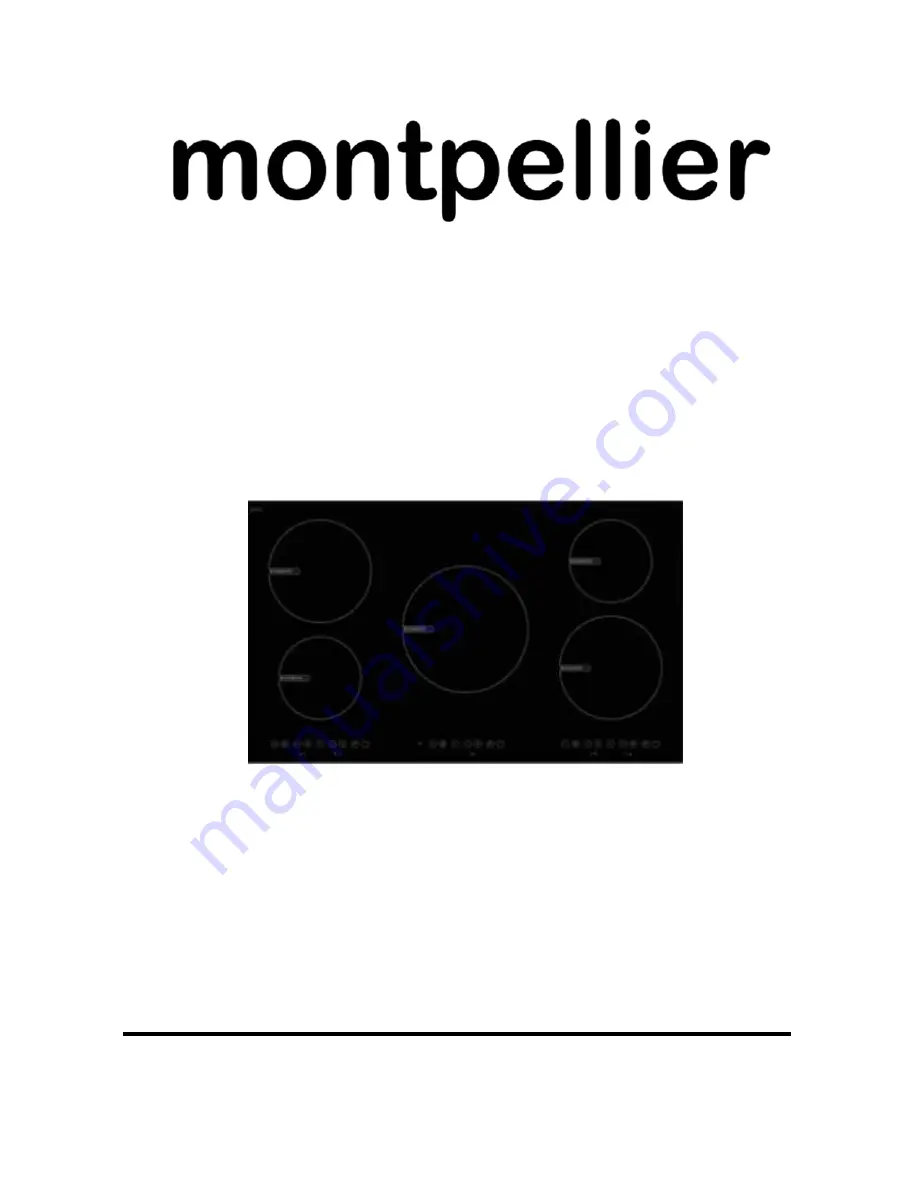 montpellier INT900 Installation And Operating Instructions Manual Download Page 1