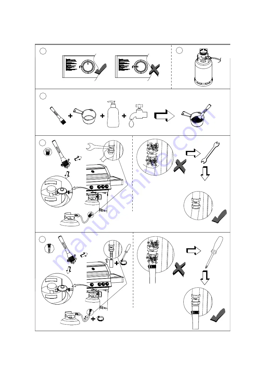 Monument Grills 98523 Assembly & Operating Instructions Download Page 12