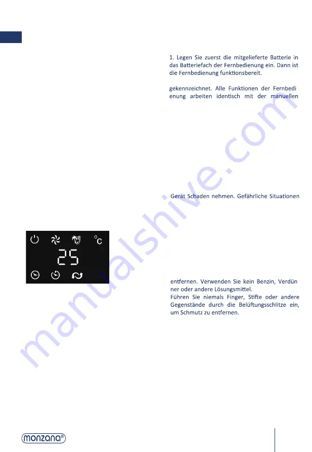 Monzana 105650 Instructions Manual Download Page 8