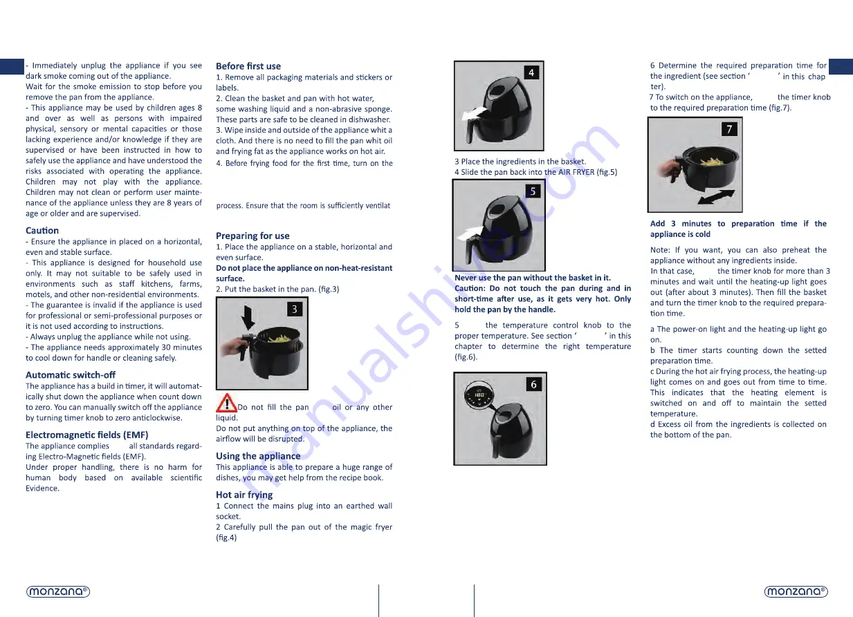 Monzana 106200 Manual Download Page 8