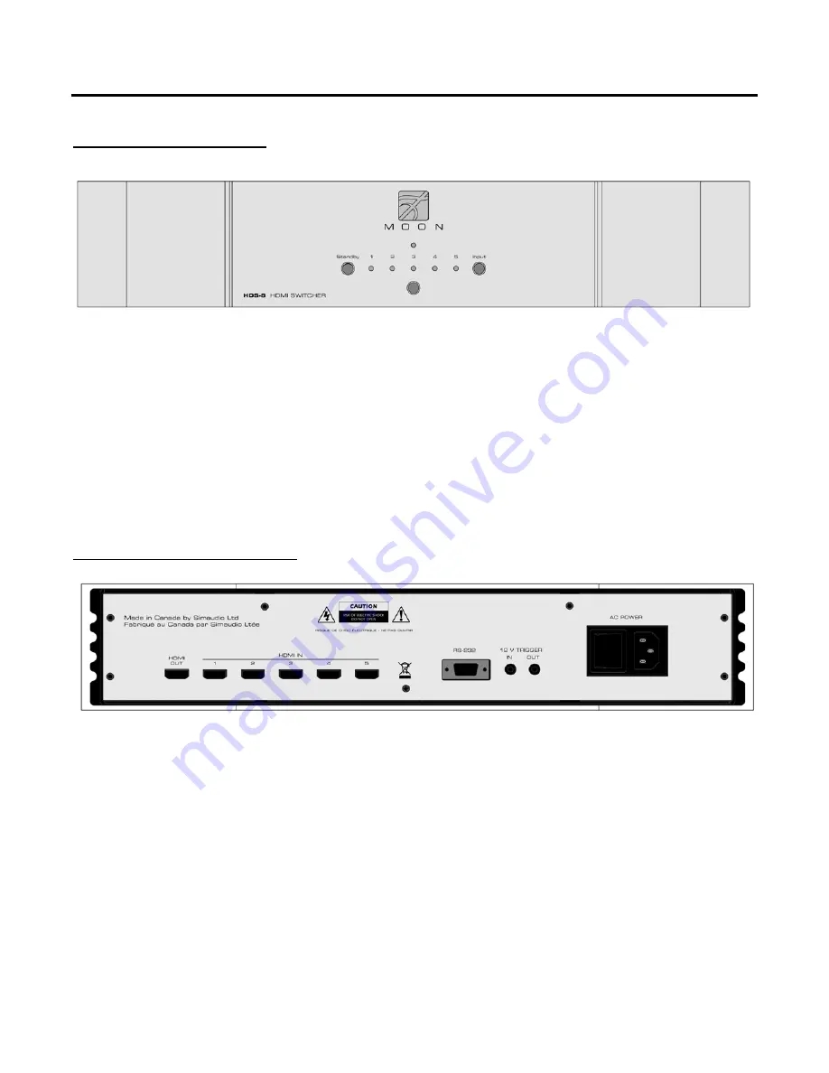 moon HDS-8 Owner'S Manual Download Page 7