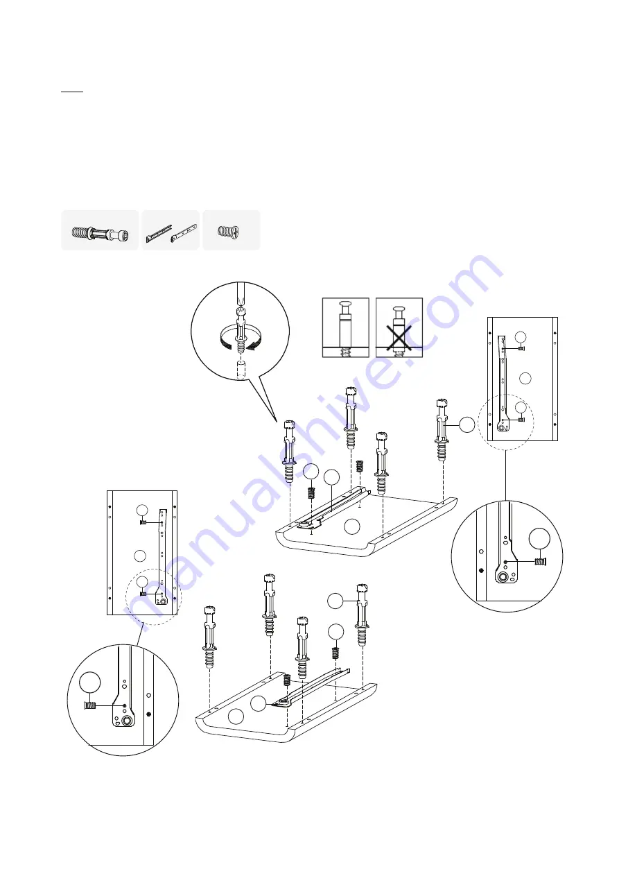 mopio Ensley Nightstand Set of 2 Assembly Instructions Manual Download Page 7