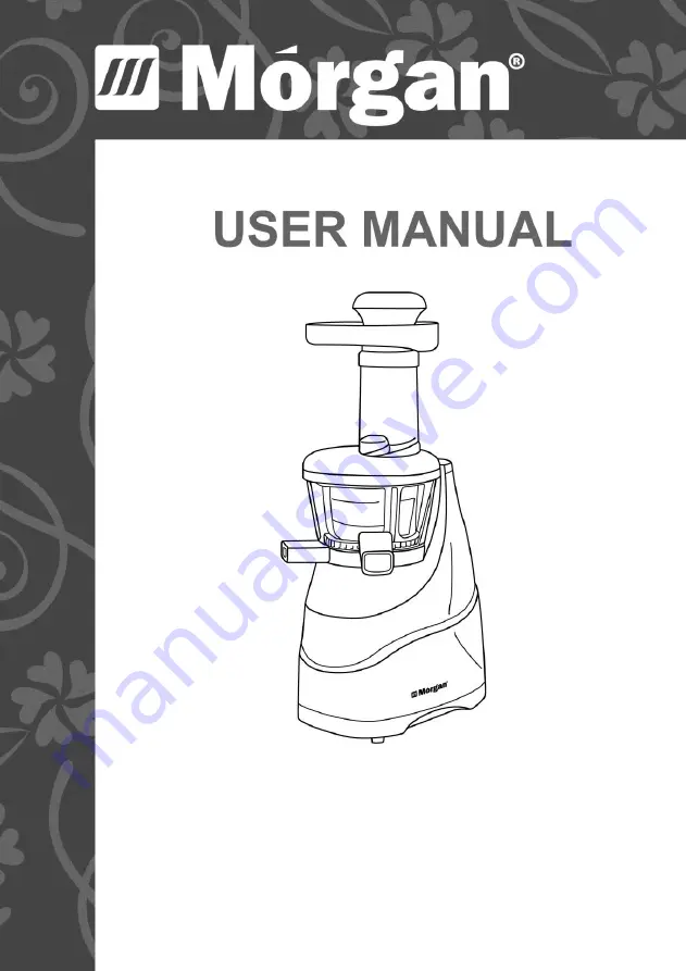 Morgan MSJ-A12 User Manual Download Page 1