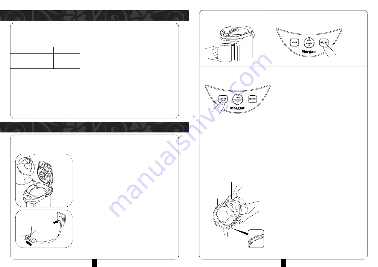 Morgan MTP-TC160L User Manual Download Page 3