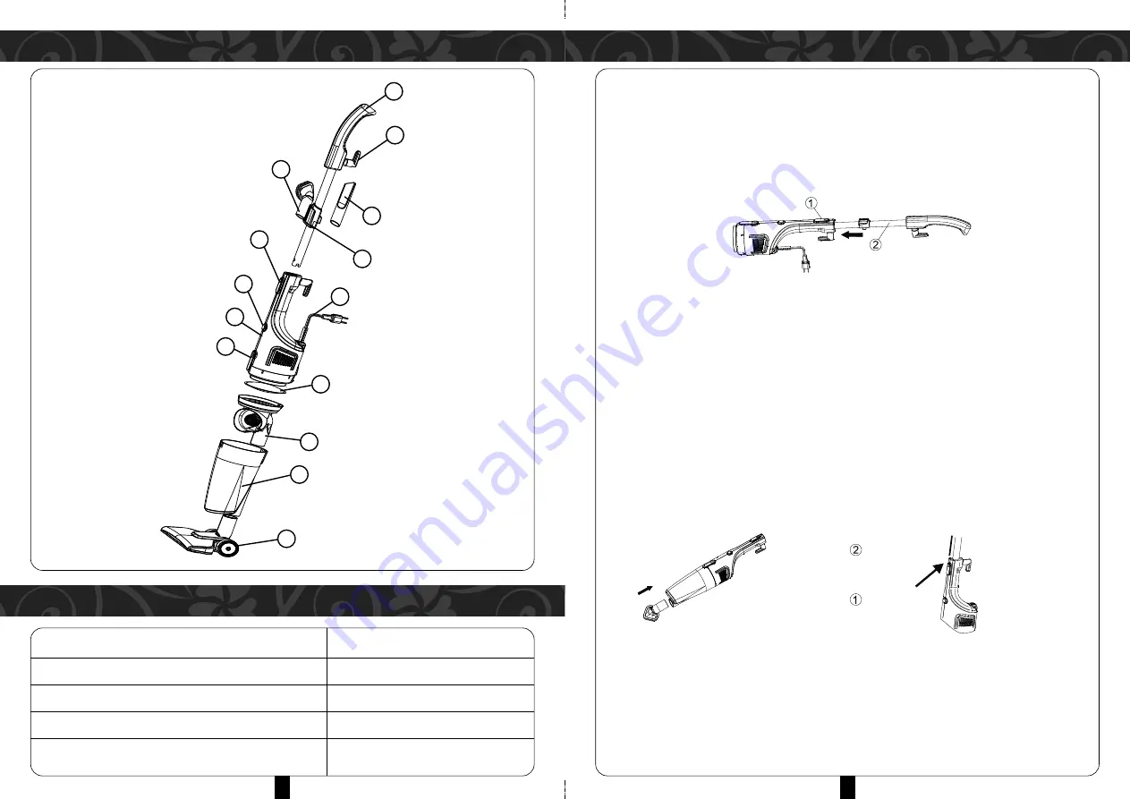 Morgan MVC-CYCLONE 60 User Manual Download Page 3