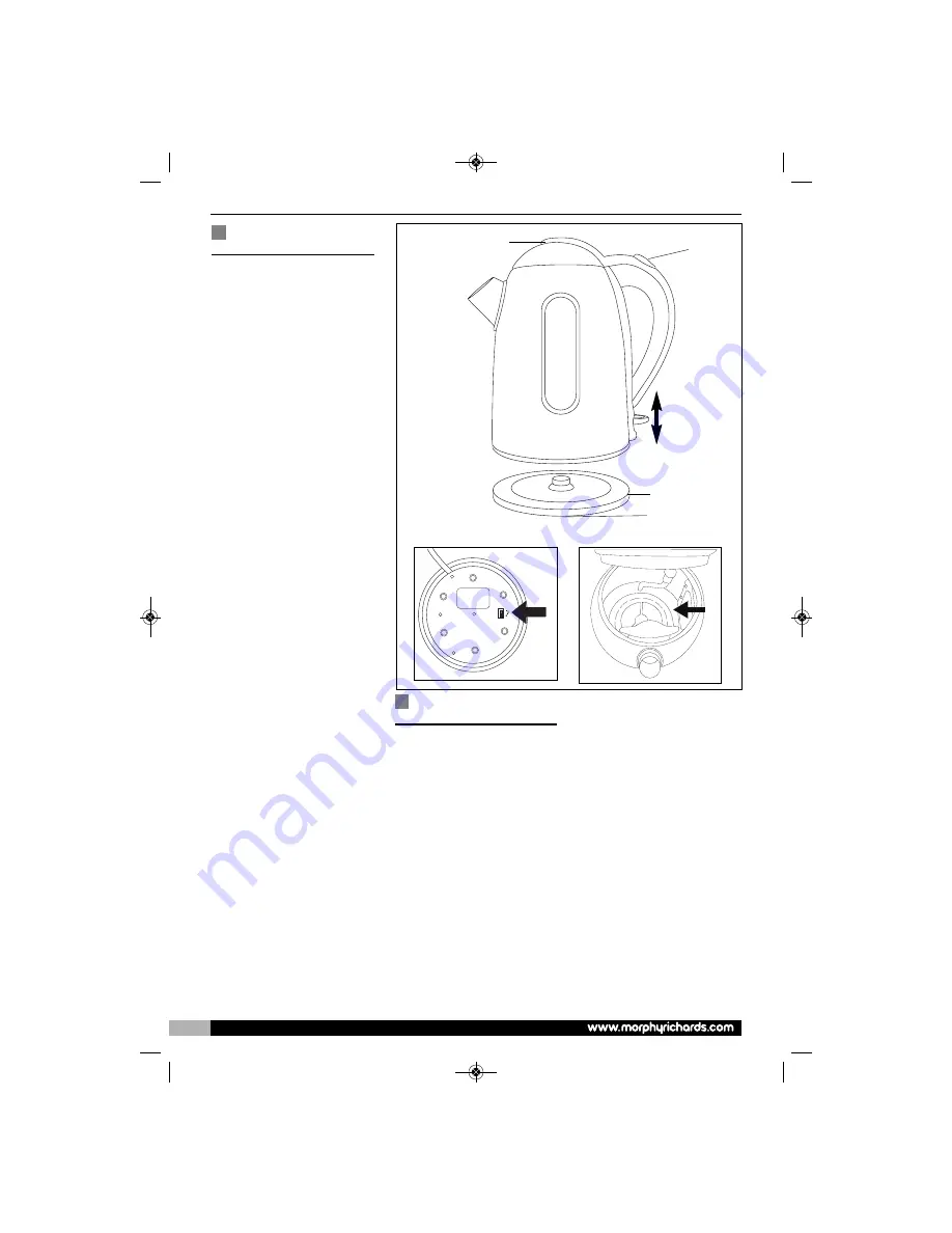 Morphy Richards 43910 MENO JUG KETTLE Instructions Manual Download Page 5