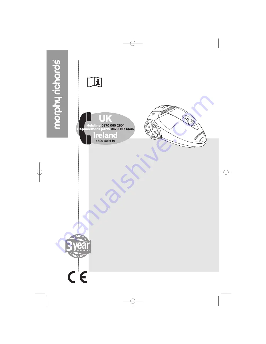 Morphy Richards 70047 Instructions Manual Download Page 1