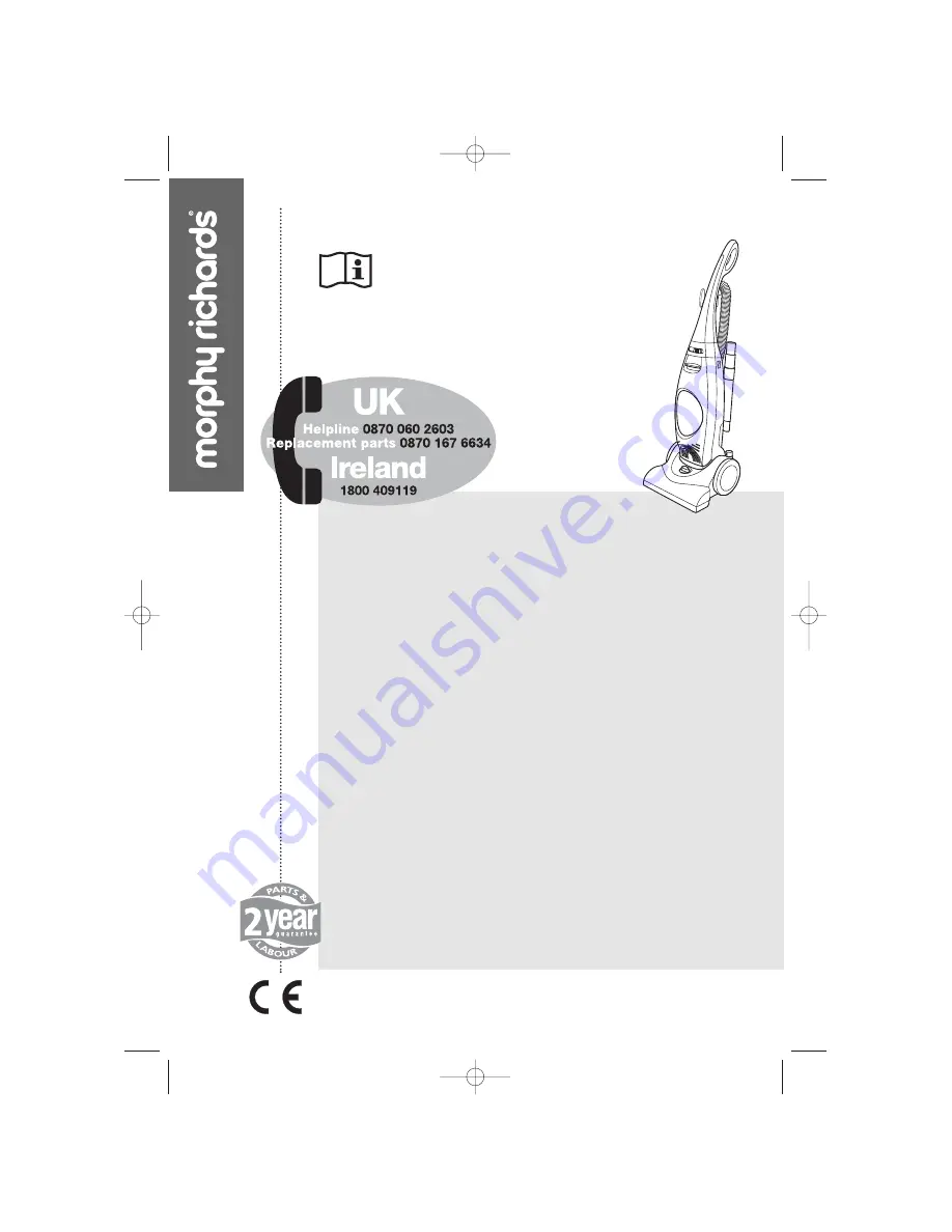 Morphy Richards 73313 Owner'S Manual Download Page 1