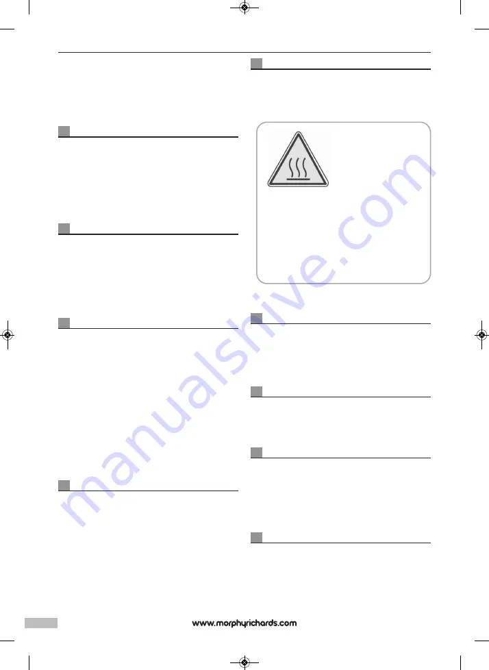 Morphy Richards Aspect Instruction Book Download Page 44