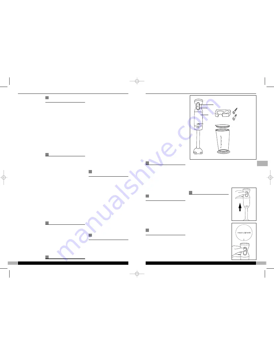 Morphy Richards HAND BLENDER 48959 - AUTRE Скачать руководство пользователя страница 8