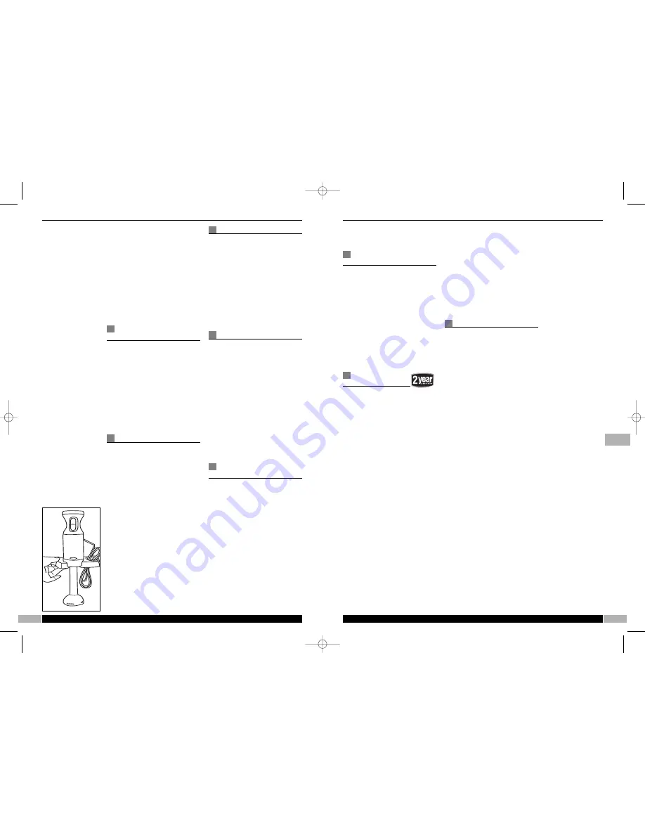 Morphy Richards HAND BLENDER 48959 - AUTRE Instructions Manual Download Page 17