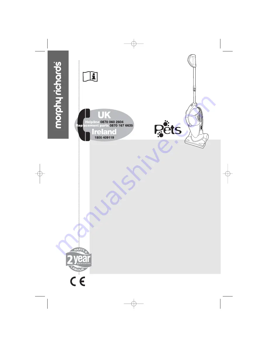 Morphy Richards IB73091 Instructions Manual Download Page 1