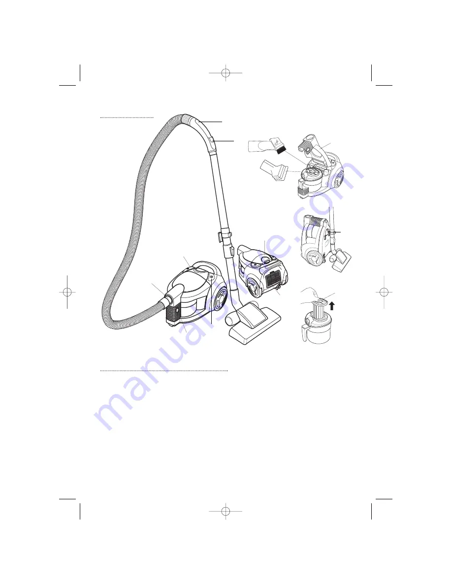 Morphy Richards ORB CYCLONE VACUUM CLEANER - REV 3 Manual Download Page 3